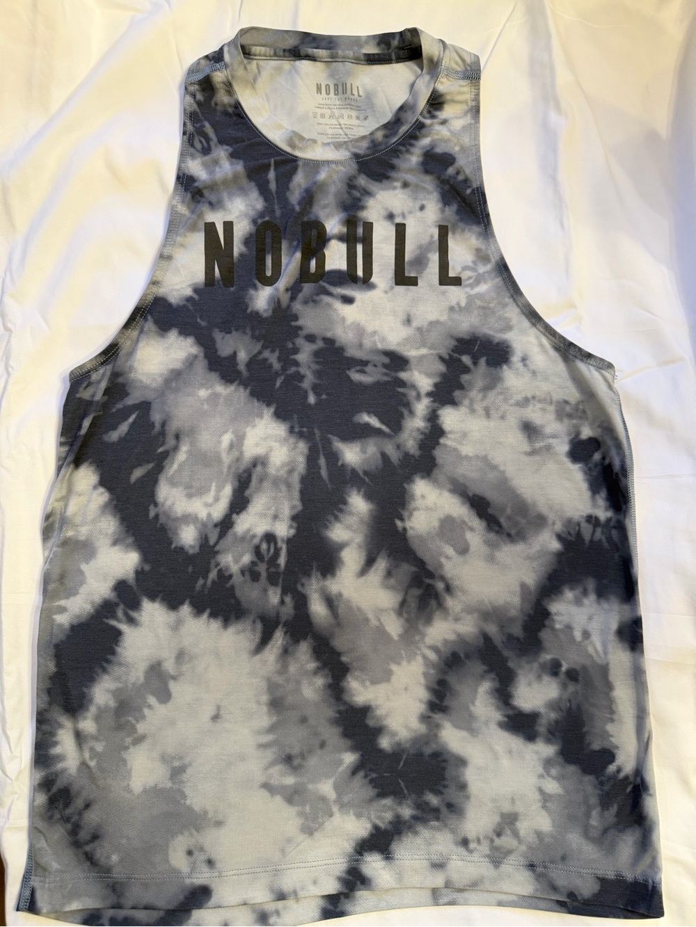 NOBULL Tie-Dye Tank - Black & White